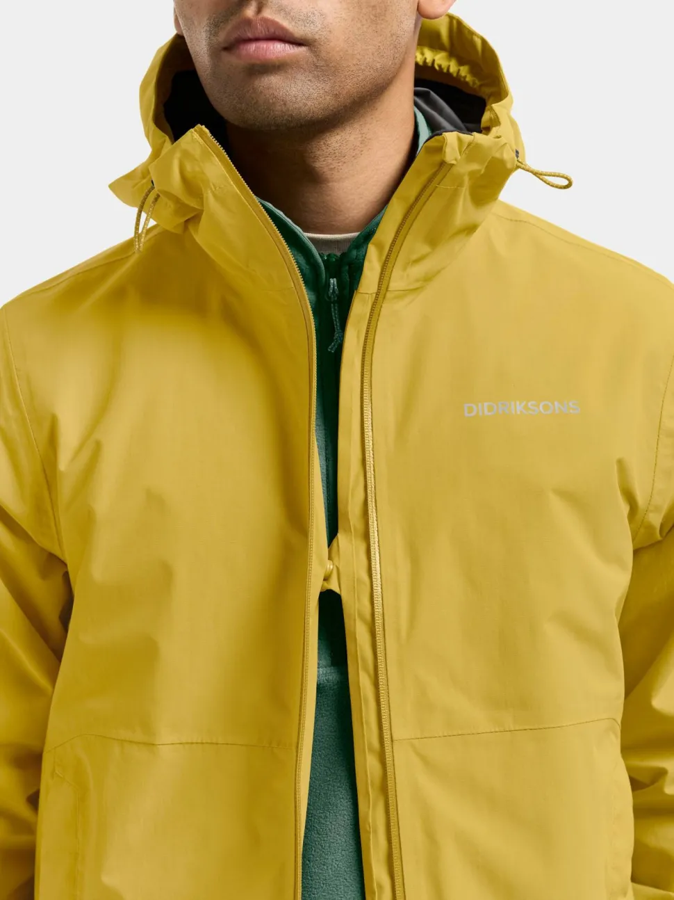 Didriksons Men's Dario Jacket 2 Yellow Pollen