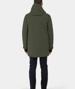 Didriksons Men's Drew Parka 8 Deep Green