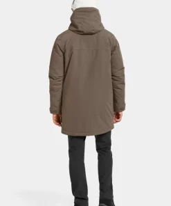 Didriksons Men's Drew Parka 8 Mocha Brown