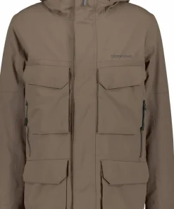 Didriksons Men's Drew Parka 8 Mocha Brown
