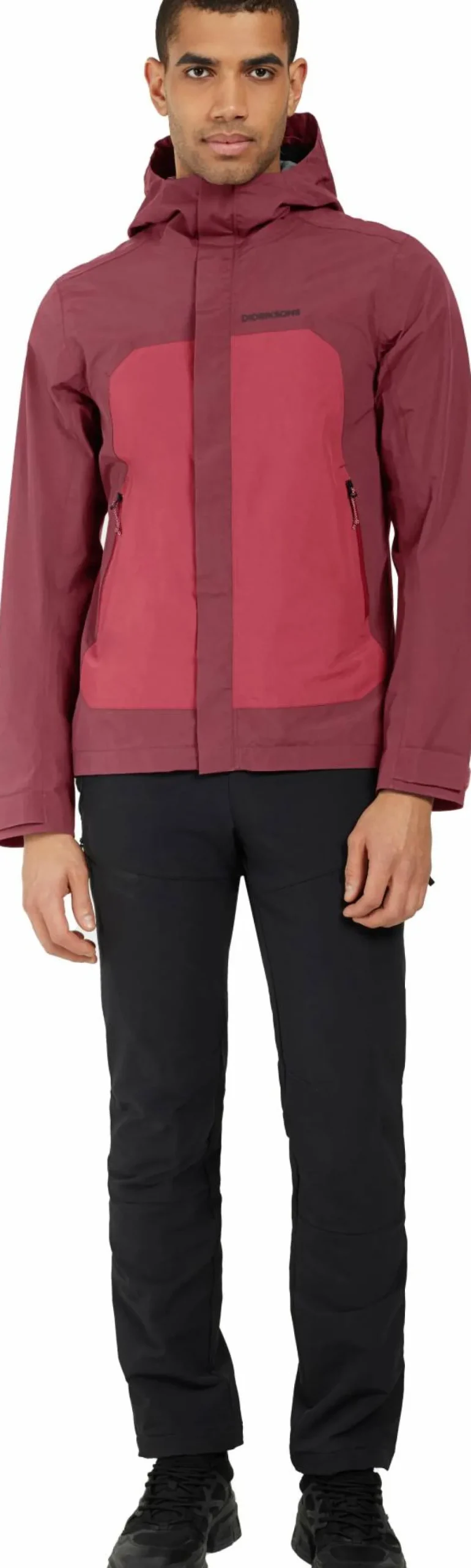 Didriksons Men's Grit Jacket 3 Anemon Red