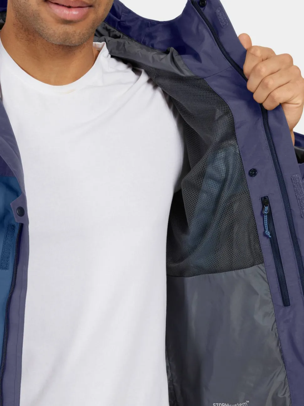 Didriksons Men's Grit Jacket 3 Blue Arcad