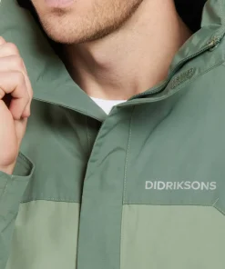 Didriksons Men's Grit Jacket 3 Dark Moss