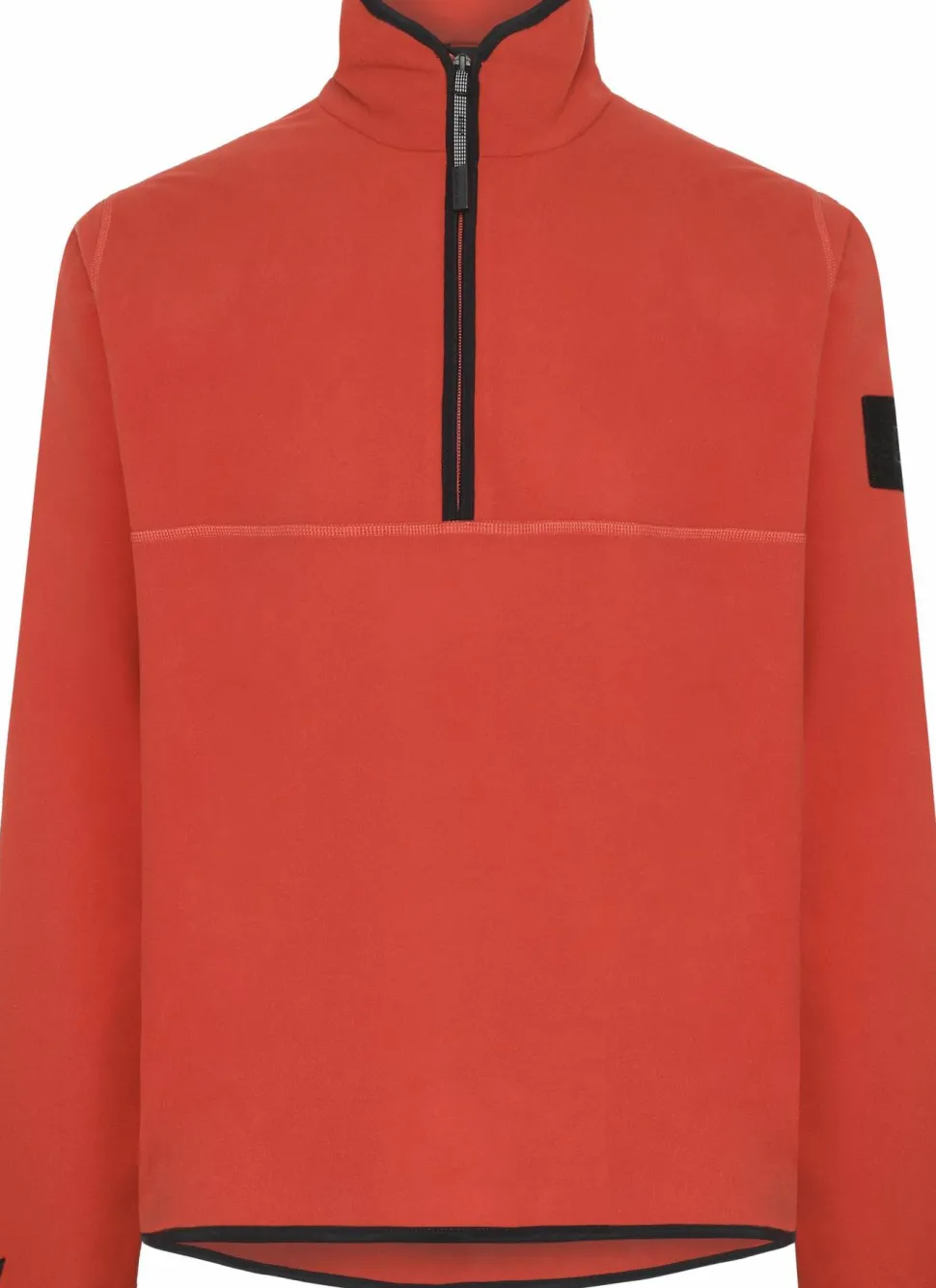 Didriksons Men's Hannes Half Zip Ochre Red