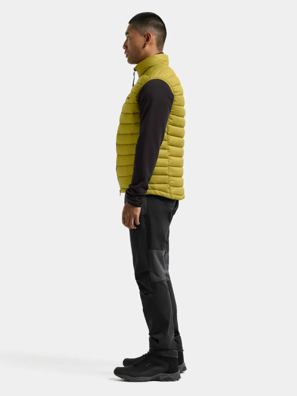 Didriksons Men's Marino Vest Yellow Pollen
