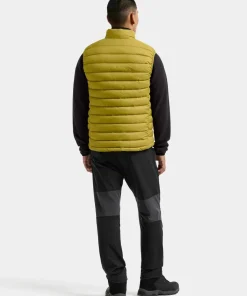 Didriksons Men's Marino Vest Yellow Pollen