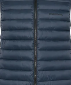 Didriksons Men's Marino Vest Sleepy Blue