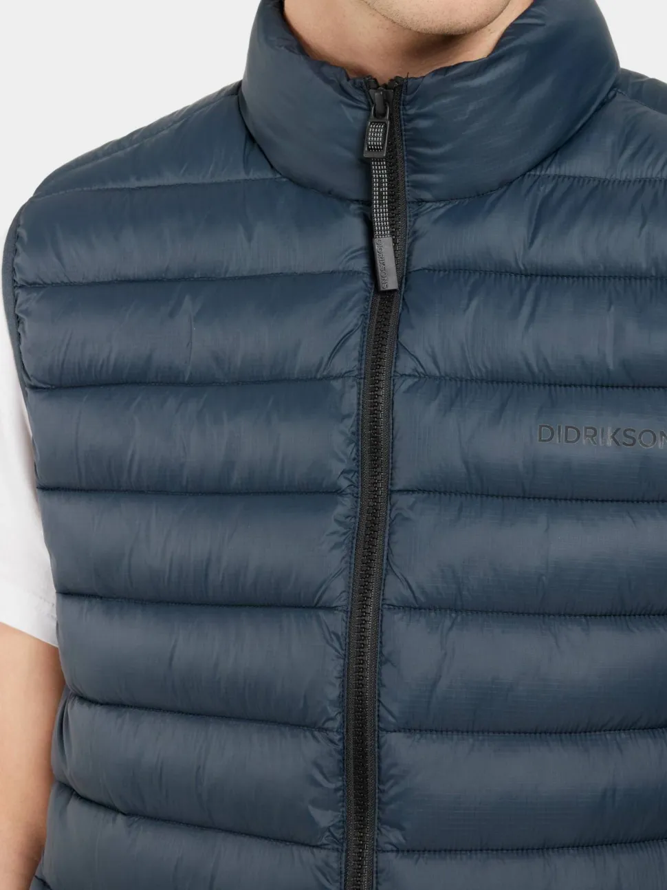 Didriksons Men's Marino Vest Sleepy Blue