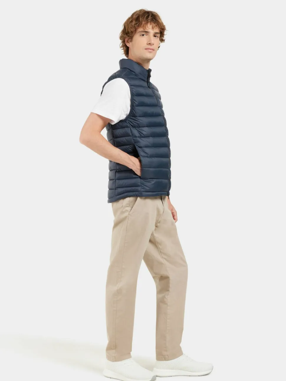Didriksons Men's Marino Vest Sleepy Blue