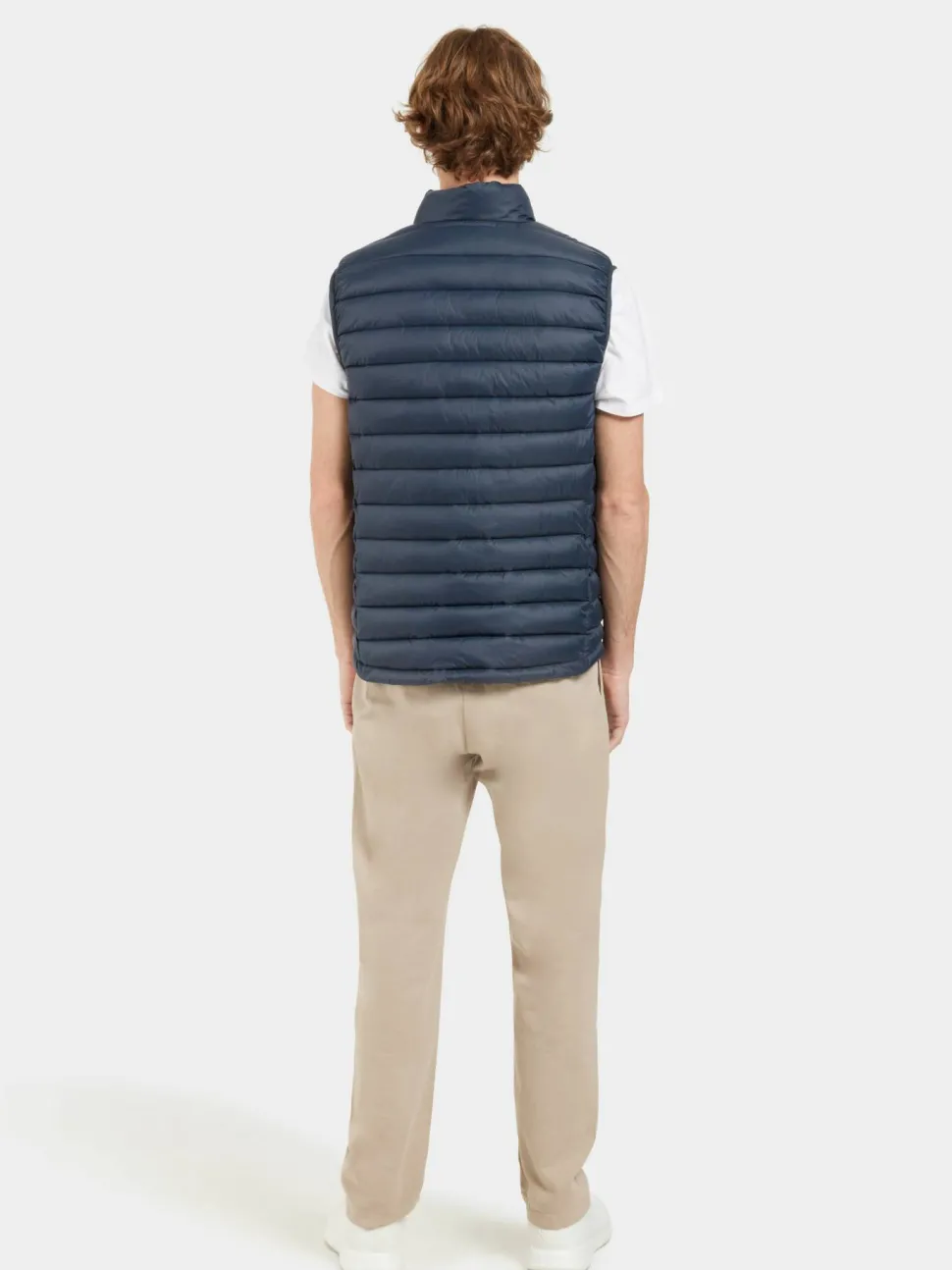 Didriksons Men's Marino Vest Sleepy Blue