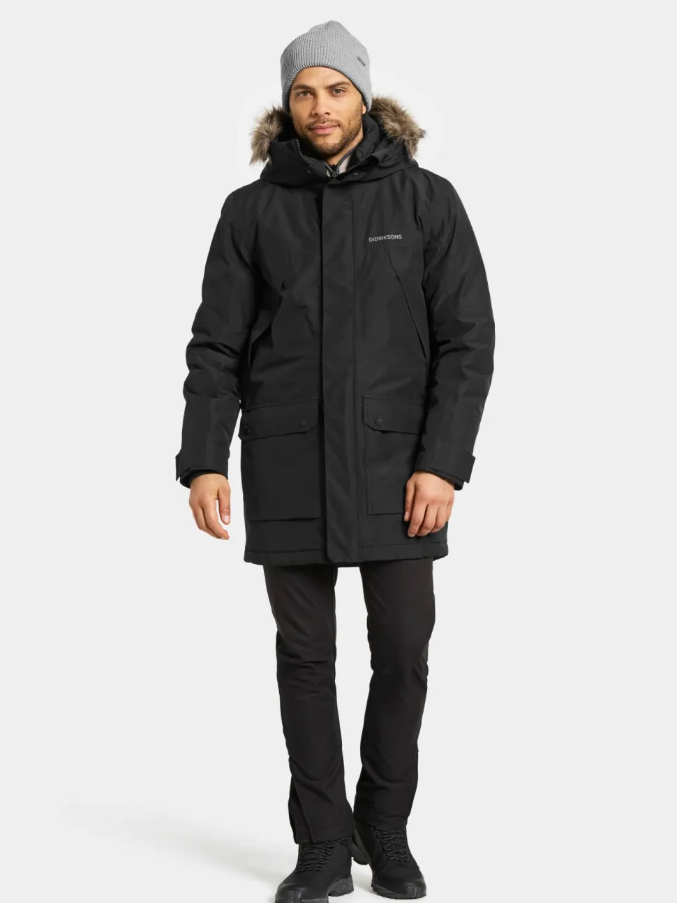Didriksons Men's Rick Parka 2 Black