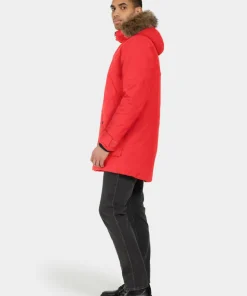 Didriksons Men's Rick Parka Pomme Red