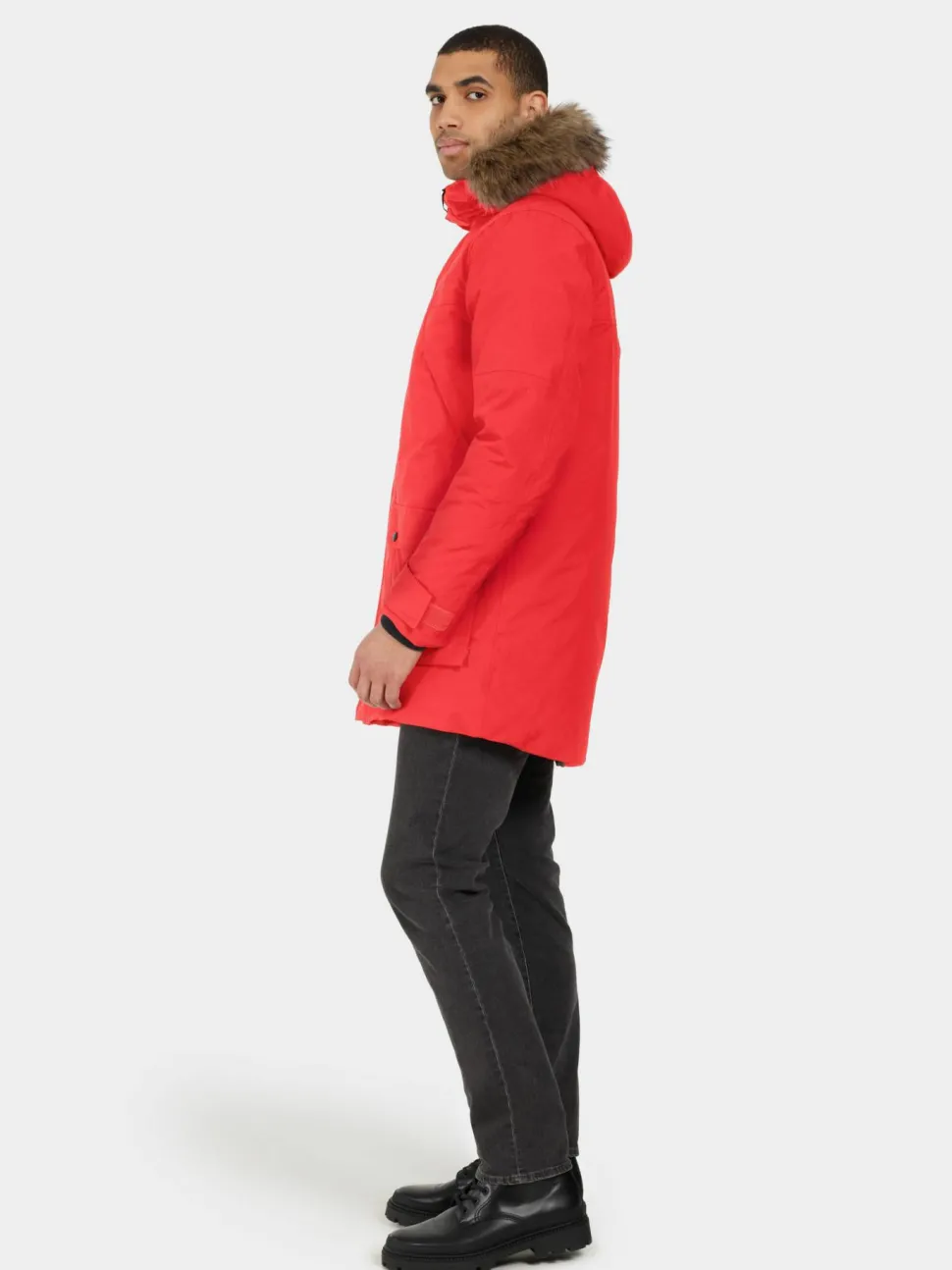 Didriksons Men's Rick Parka Pomme Red