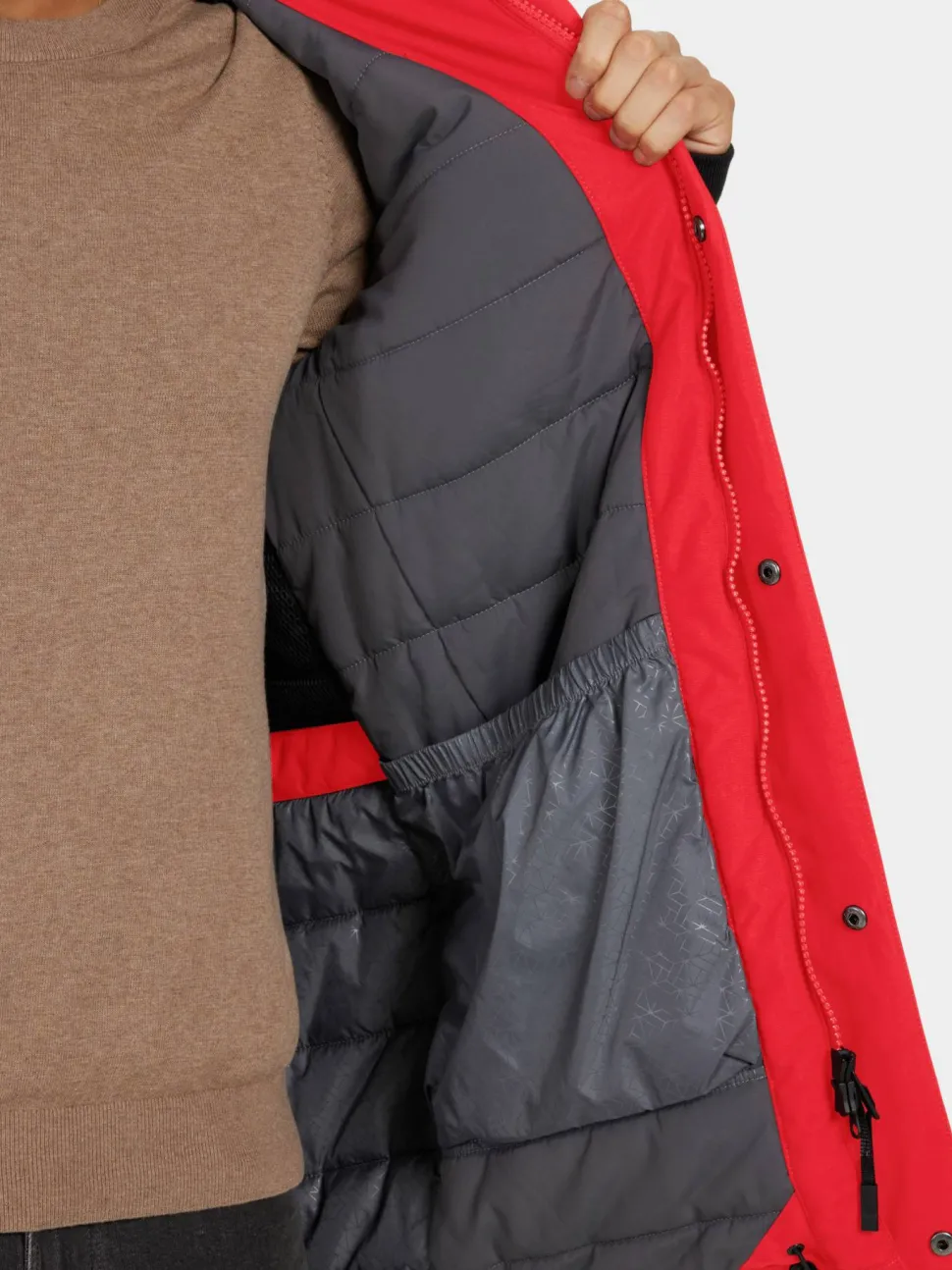 Didriksons Men's Rick Parka Pomme Red