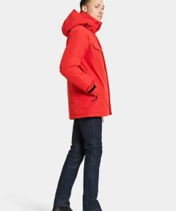 Didriksons Men's Stefan Jacket Pomme Red