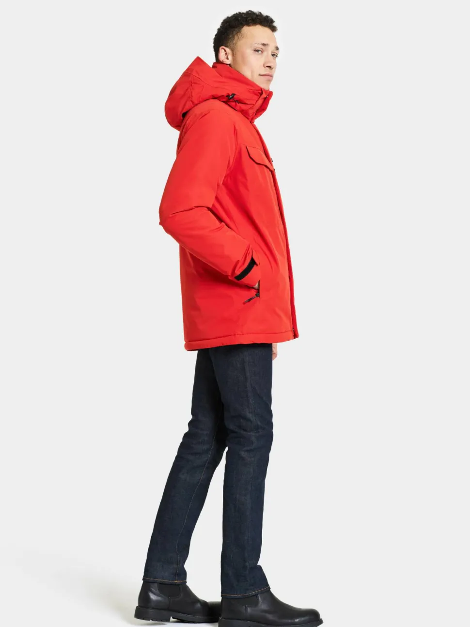 Didriksons Men's Stefan Jacket Pomme Red