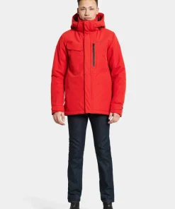 Didriksons Men's Stefan Jacket Pomme Red