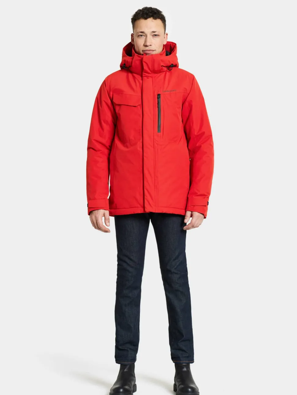 Didriksons Men's Stefan Jacket Pomme Red