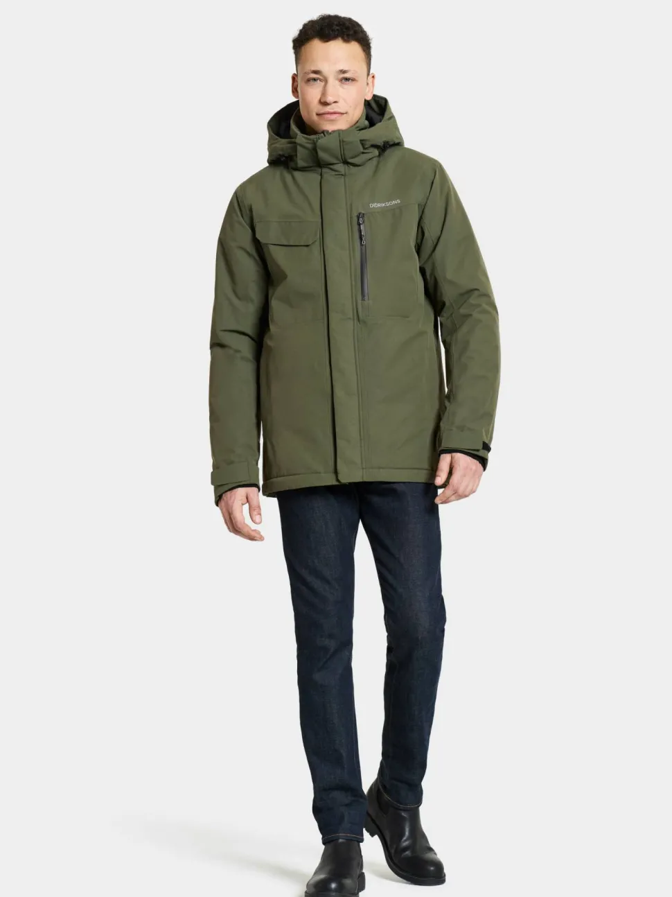 Didriksons Men's Stefan Jacket Deep Green