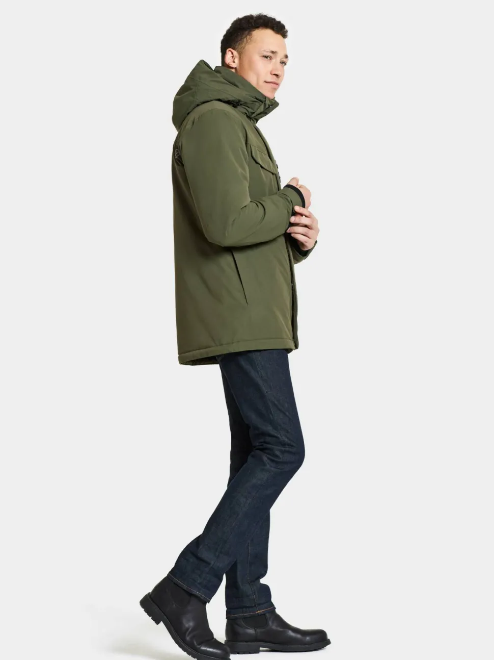 Didriksons Men's Stefan Jacket Deep Green