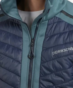Didriksons Men's Zuko Full Zip 3 Star Blue