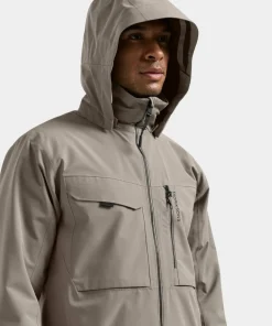 Didriksons Unisex Aston Jacket Ash Brown