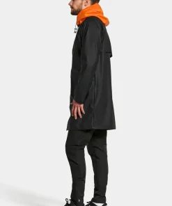 Didriksons Unisex Avon Parka Galon Black/Flame