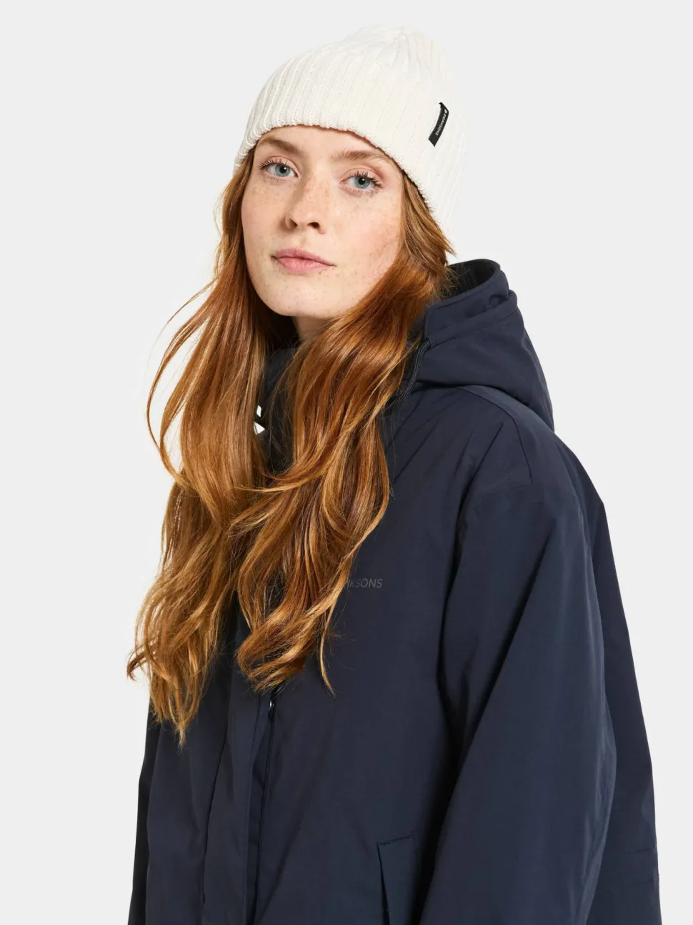 Didriksons Unisex Laken Beanie 3 Off White