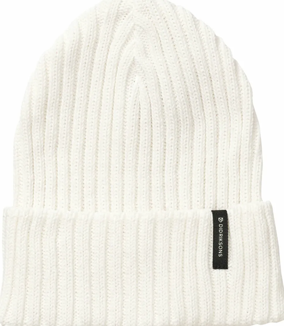 Didriksons Unisex Laken Beanie 3 Off White