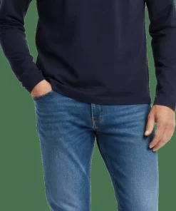 Dobsom Men's Skill Long Sleeve Performance Navy
