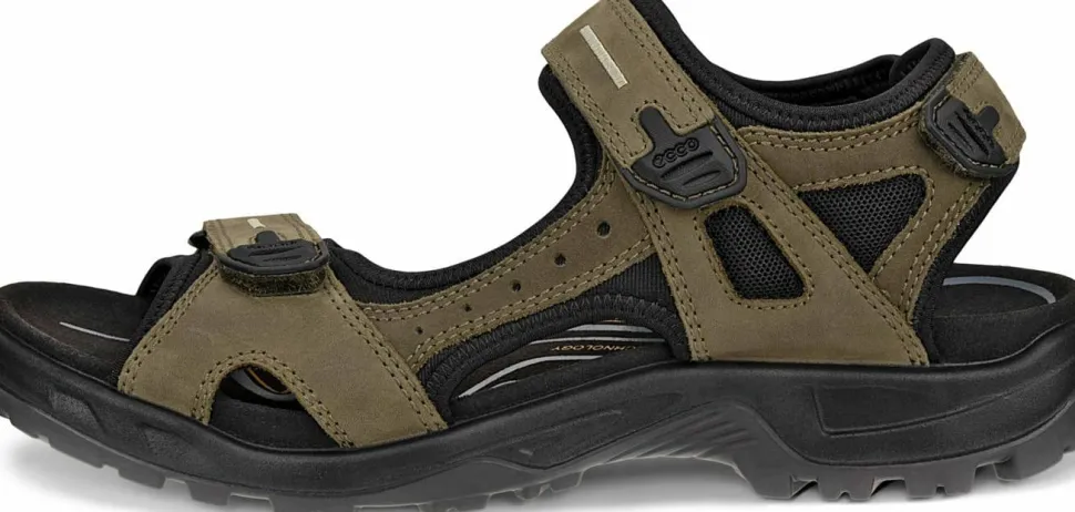 Ecco Men's Yucatan Sandal Tarmac/Tarmac