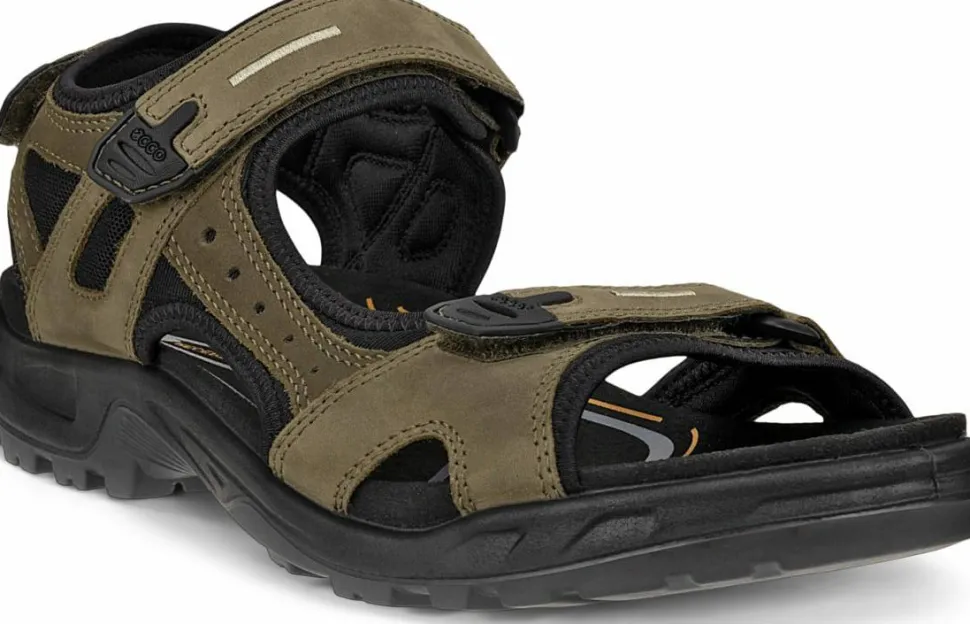 Ecco Men's Yucatan Sandal Tarmac/Tarmac