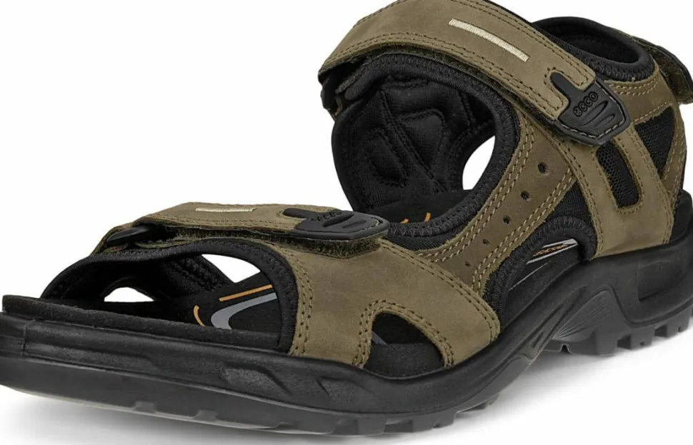 Ecco Men's Yucatan Sandal Tarmac/Tarmac