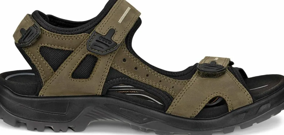 Ecco Men's Yucatan Sandal Tarmac/Tarmac