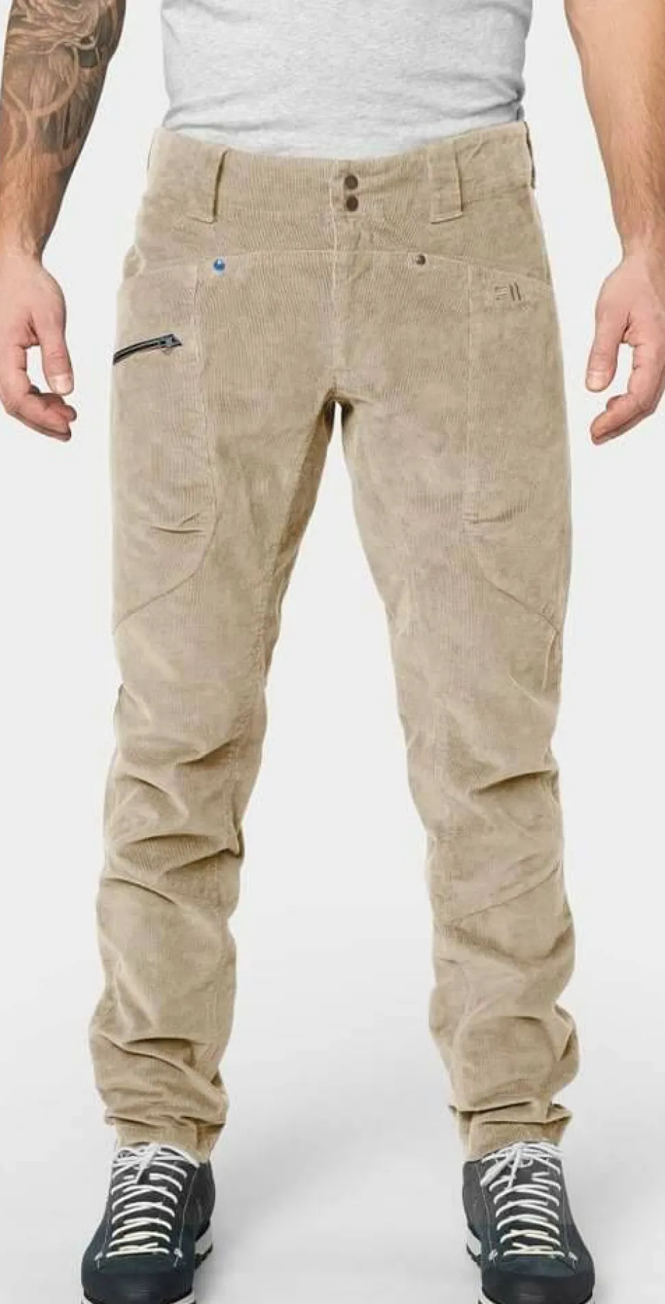 Elevenate Men's Après Cord Pants Vintage Khaki
