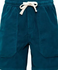 Elevenate Men's Estate Cord Shorts Indian Blue