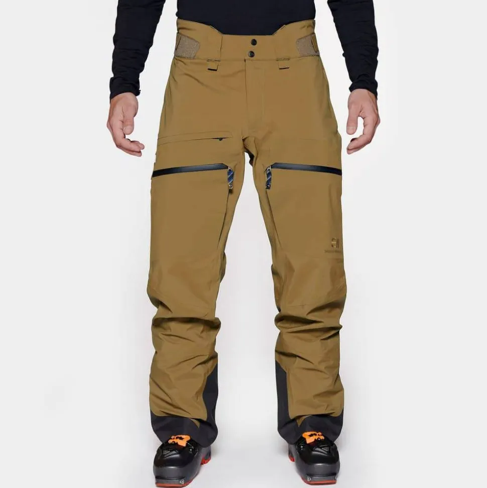 Elevenate Men's Pure Pants Mustard Brown