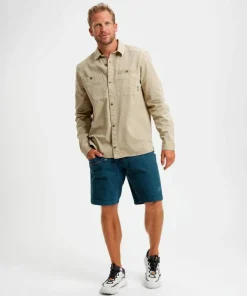 Elevenate Men's Utility Shirt Safari