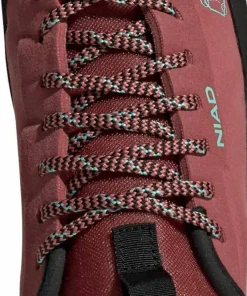 FiveTen Unisex Niad Lace Climbing Shoes Core Black/Crew Red/Acid Mint