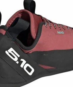 FiveTen Unisex Niad Lace Climbing Shoes Core Black/Crew Red/Acid Mint