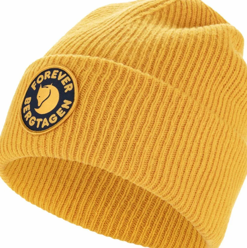 Fjällräven Bergtagen Forever Wool Beanie Mustard Yellow