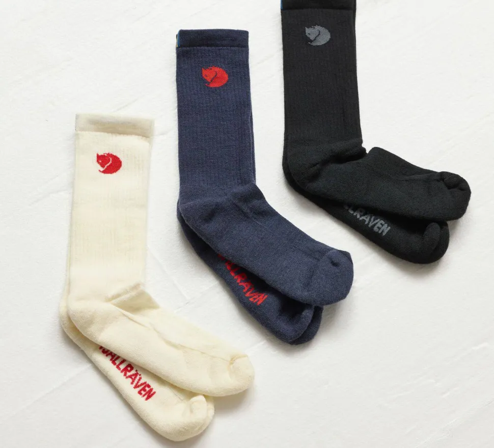 Fjällräven Fjällräven Wool Sock Black