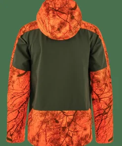 Fjällräven Lappland Hybrid Jacket Orange Multi Camo-Deep Forest