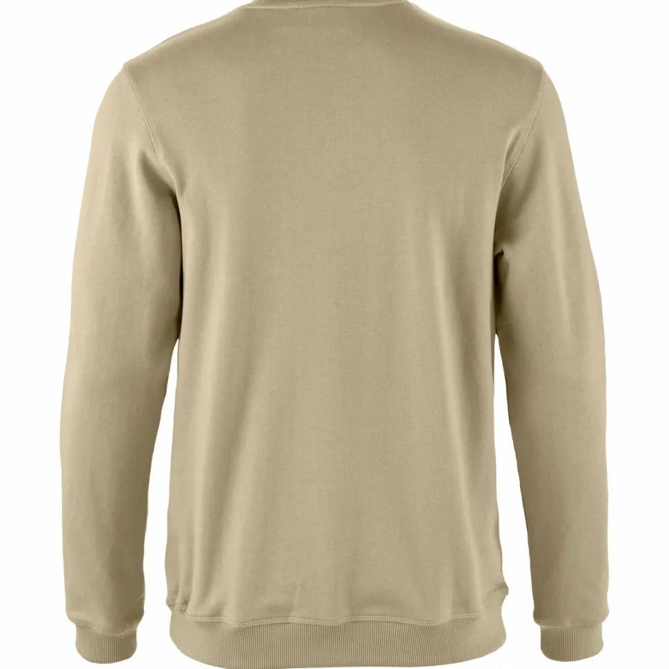 Fjällräven Men's 1960 Logo Badge Sweater Fossil