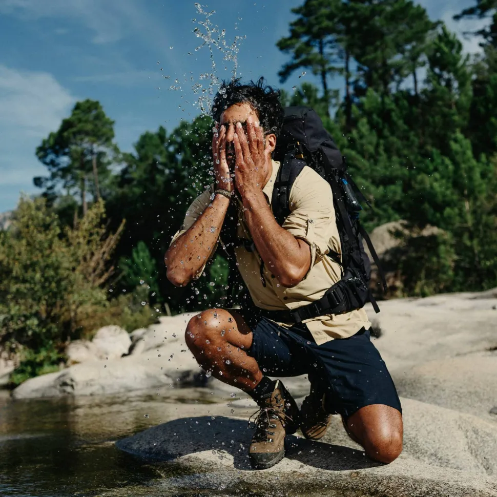 Fjällräven Men's Abisko Hike Shorts Black