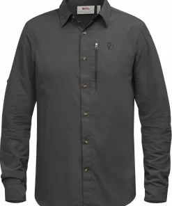 Fjällräven Men's Abisko Hike Shirt Long Sleeve Dark Grey