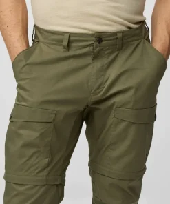 Fjällräven Men's Abisko Hybrid Trail Trousers Zip-Off Navy