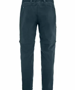 Fjällräven Men's Abisko Hybrid Trail Trousers Zip-Off Navy