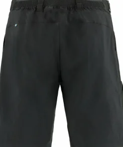 Fjällräven Men's Abisko Hybrid Trail Shorts Black