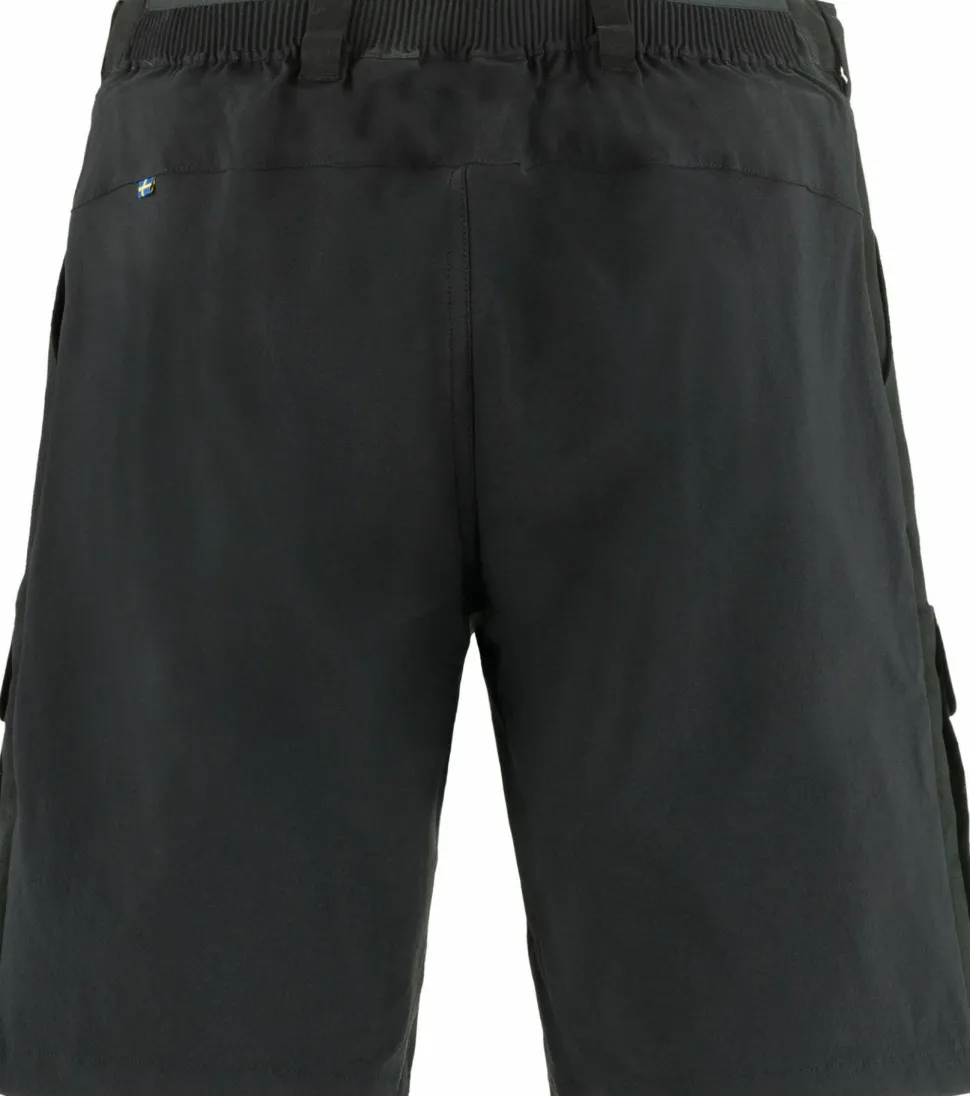 Fjällräven Men's Abisko Hybrid Trail Shorts Black